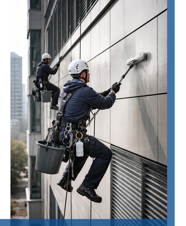 Мойка вентилируемого фасада в Солнечногорске от 260 р. | ВЫСОТНИК-Слн