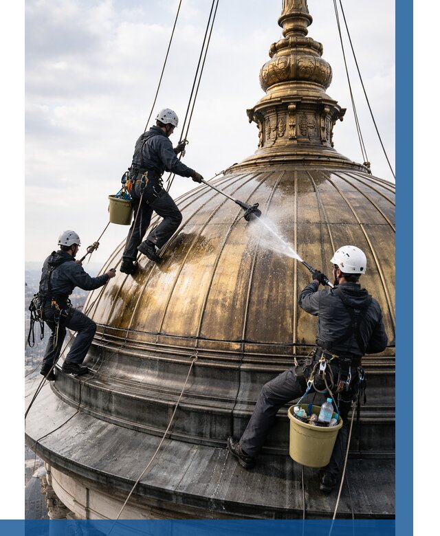 Мойка куполов и шпилей в Солнечногорске от 8326 р. - заказать | ВЫСОТНИК-Слн