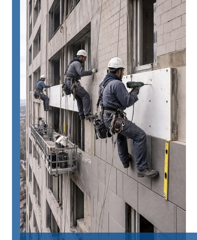 Монтаж фасадных термопанелей высокого качества в Солнечногорске