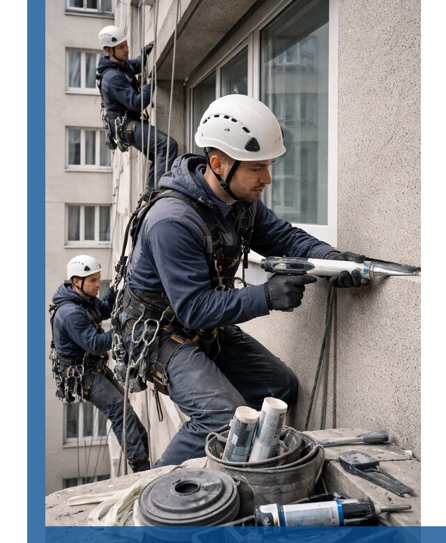 Герметизация швов лоджии в Солнечногорске профессионально и надежно