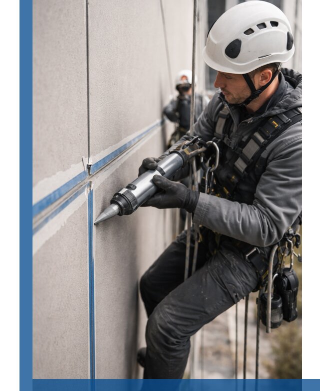 Герметизация стыков фасадных панелей в Солнечногорске качественно и быстро