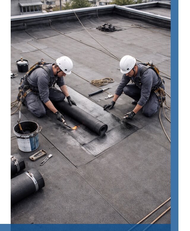 Ремонт мягкой кровли под ключ в Солнечногорске от 729 р. | ВЫСОТНИК-Слн