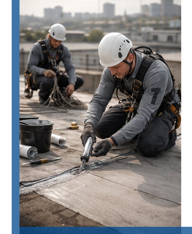 Аварийное и капитальное устранение протечек кровли в Солнечногорске