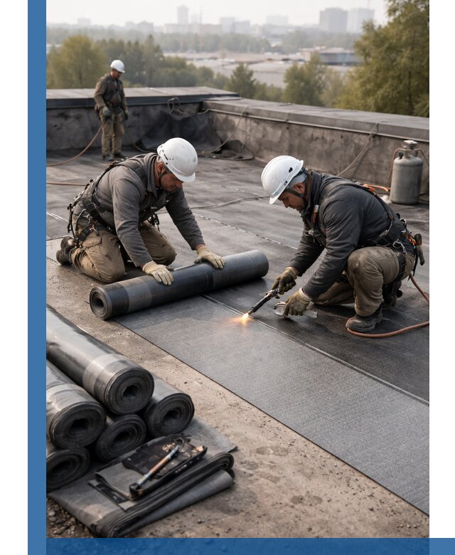 Монтаж мягкой кровли в Солнечногорске профессионально и надежно