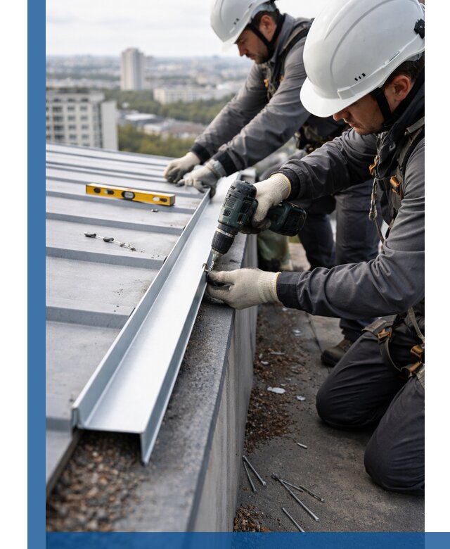Монтаж капельника на кровле в Солнечногорске с гарантией качества