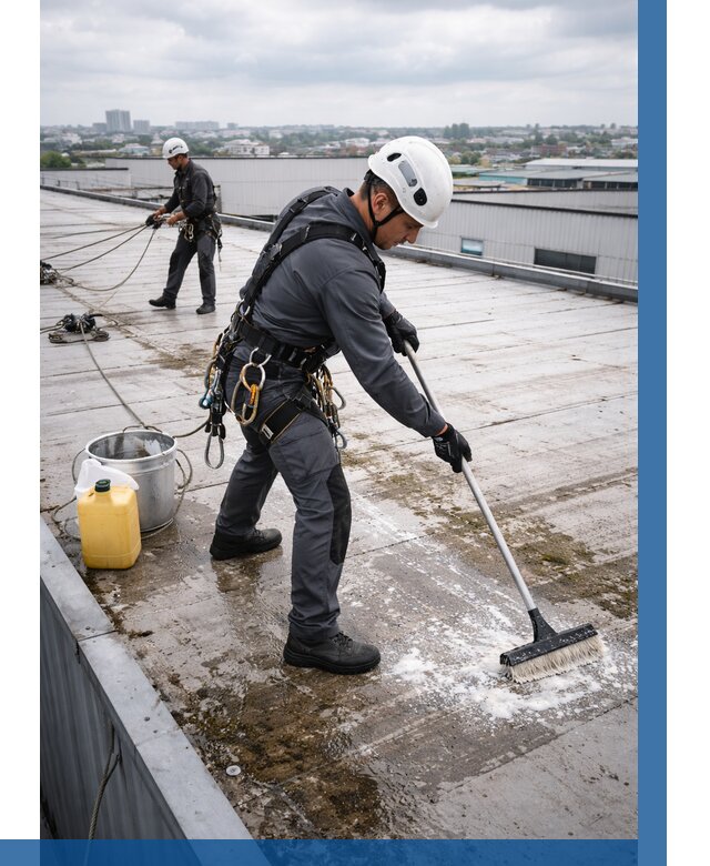 Очистка крыши по графику в Солнечногорске от 7806 р. | ВЫСОТНИК-Слн