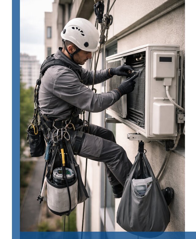 Обслуживание внешнего блока кондиционера в Солнечногорске профессионально