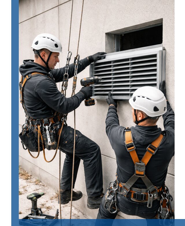 Монтаж вентиляционных решеток в Солнечногорске профессиональный сервис