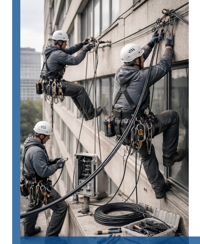 Прокладка оптоволоконного кабеля в Солнечногорске под ключ с тестированием