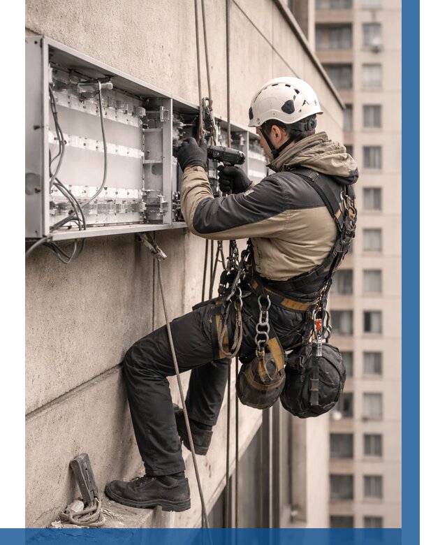 Ремонт вывески на высоте в Солнечногорске от 4684 р. | ВЫСОТНИК-Слн