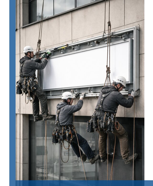 Профессиональный монтаж светового короба под ключ в Солнечногорске