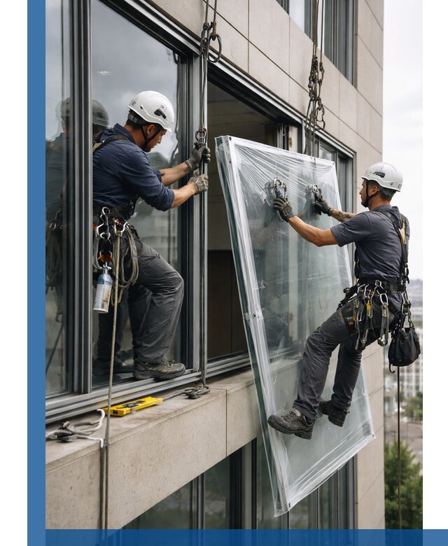 Профессиональная замена стекла в витраже в Солнечногорске с гарантией