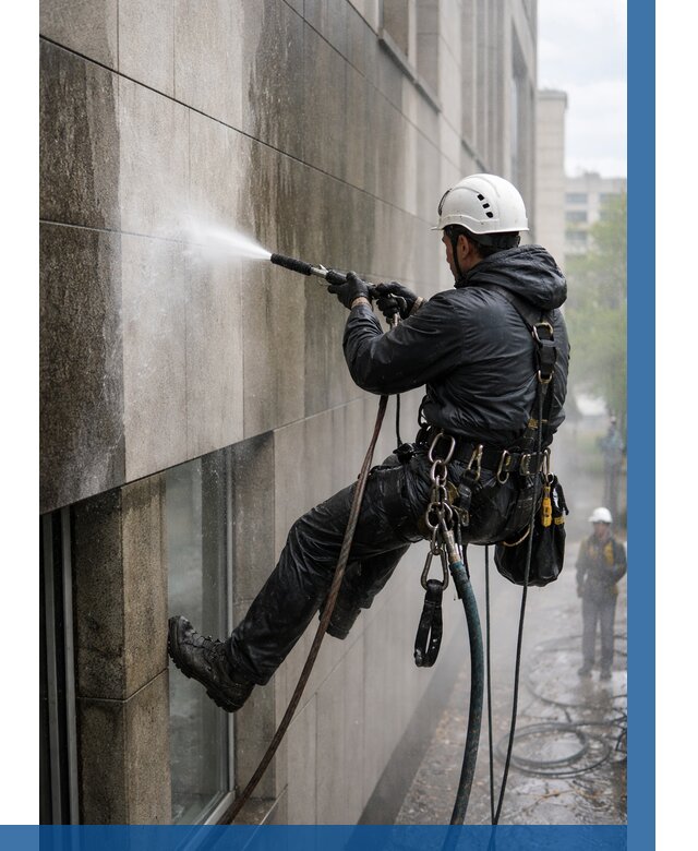 Гидроструйная очистка поверхностей в Солнечногорске от 885 р. | ВЫСОТНИК-Слн