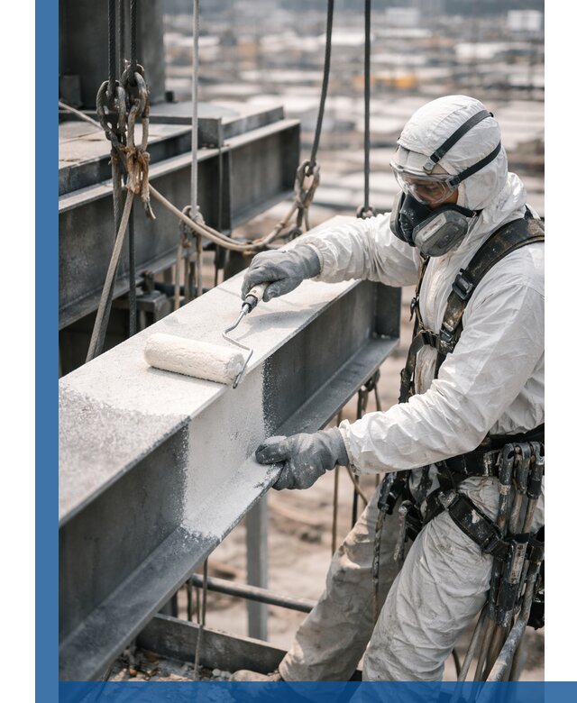 Профессиональная огнезащитная обработка металлоконструкций в Солнечногорске