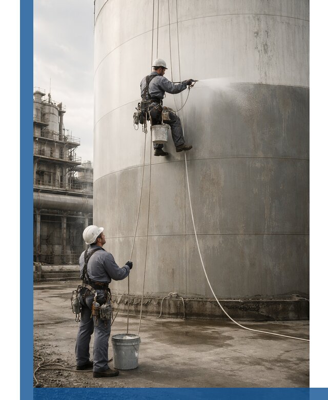 Покраска стальных резервуаров и емкостей в Солнечногорске профессионально