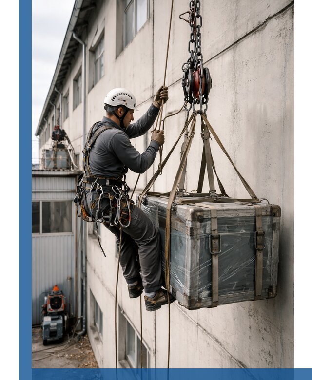 Подъем грузов на высоту в Солнечногорске для промышленных объектов