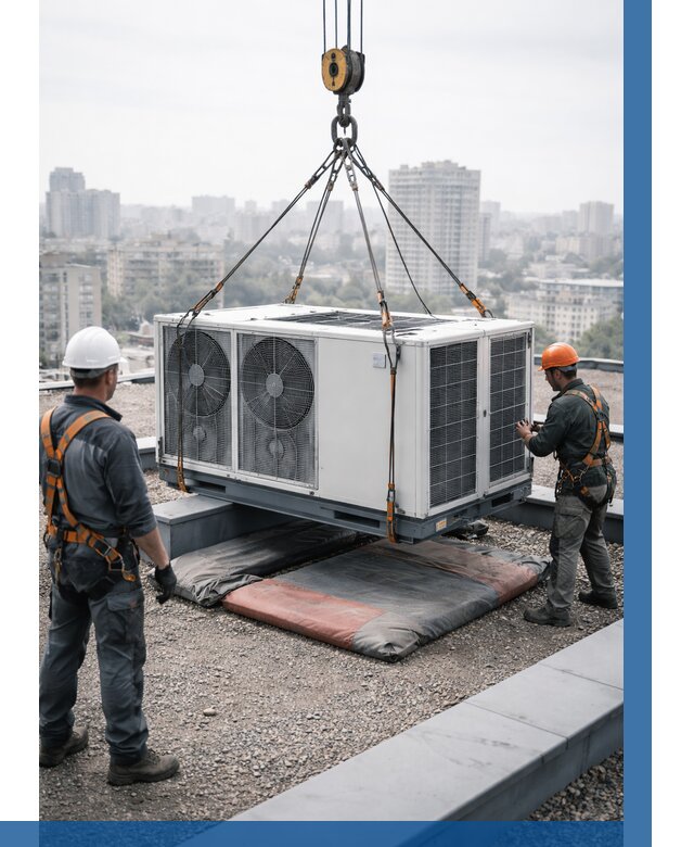 Подъем груза на крышу в Солнечногорске от 5204 р. | ВЫСОТНИК-Слн заказать