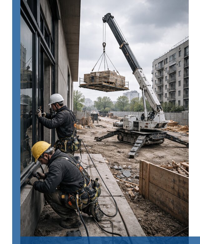 Аренда крана Пионер в Солнечногорске для строительных работ