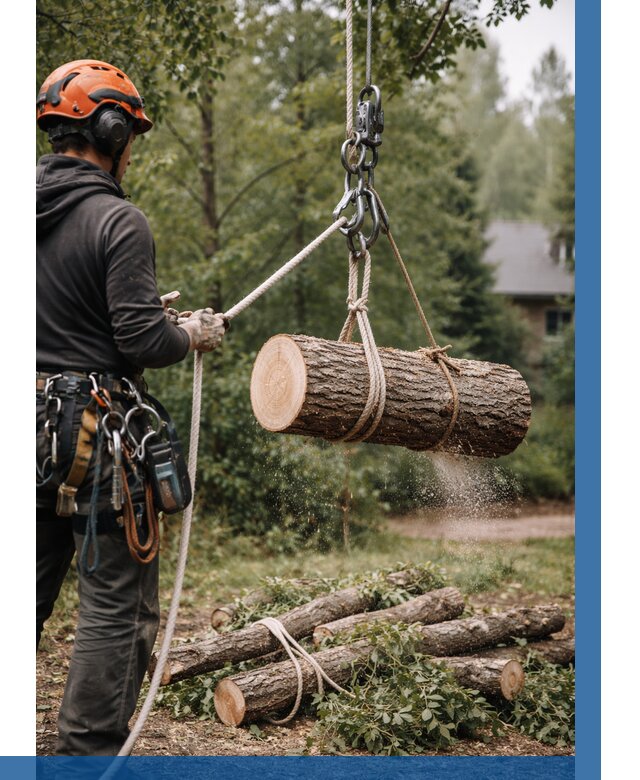 Валка деревьев частями в Солнечногорске от 7806 р. | ВЫСОТНИК-Слн