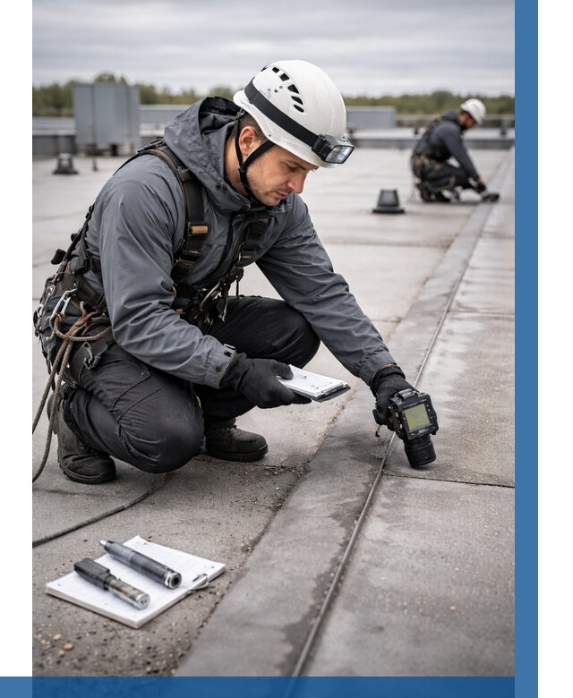 Обследование кровли на протечки в Солнечногорске от 4684 р. | ВЫСОТНИК-Слн