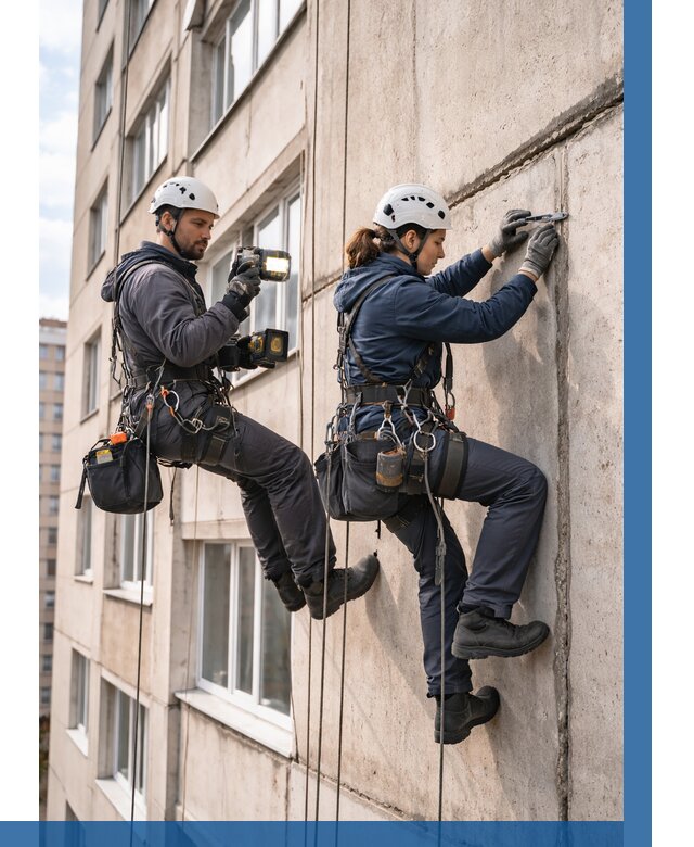 Обследование межпанельных швов в Солнечногорске от 1873 р. | ВЫСОТНИК-Слн